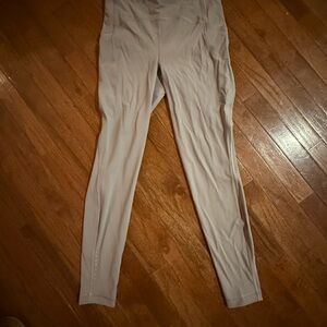 Fast and Free lululemon silver leggings